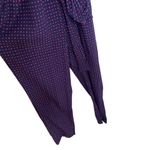 Draper James Self Tie Romper Jumpsuit Medium Navy Blue Red Floral RAW0009 Photo 3