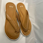 FLX‎ with Pillow Foam Travel/Leisure Flip Flop Size 7 Tan Photo 10