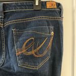 Express X2 W01 Ultra Low Rise Skinny Leg Jeans Women's Size‎ 12 Long Dark Wash Blue Size undefined Photo 4