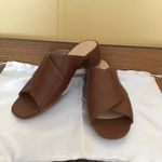 Clarks Sheer35 Women's Heeled Mule, Gold Metallic Leather, US Size 8 M. Photo 5