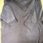 Sincerely Jules  Smoke Blue Satin Top Size Medium Photo 2