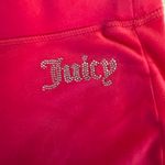 Juicy Couture Pink Velvet Track Pants Photo 1