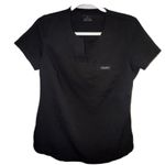 Jaanuu  Women's XS Black Short Sleeve Scrub Top Photo 0