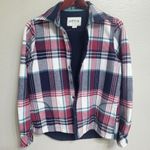 Orvis  Women's Fleece Lined Flannel Snap Shacket Size Small Photo 1