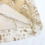 Baltic Born Arabella Embroidered Tulle Maxi Dress: Gold White Floral Event Photo 13