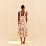 Farm Rio 🥭 Macaw Bloom Ruffle Tiered Sundress Photo 1