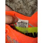 Nike  Coral Orange FlyKnit Running Sneakers Tennis Shoes Photo 2