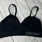 DKNY Black Wireless Seeamless Bralette No Padding Size Medium Photo 1