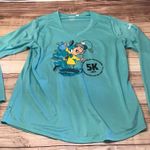 Disney Rundisney 2023 wine & dine 5k Alice in wonderland Race shirt XL Photo 0