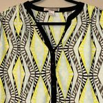 Forever 21 Love 21 Forever Geometric Print Tunic Mini Dress Size Large Black Green Blue Photo 6