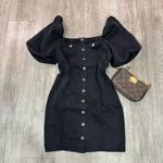 BOUTIQUE black denim mini dress ✨ Size L Photo 3