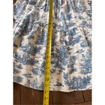 KLD Cherie Bow Front Midi Dress in Blue Size Large Photo 9