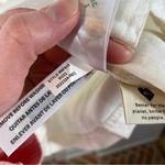 Madewell NEW ‎ White Linen-Cotton Puff-Sleeve Mini Dress size 2 lighthouse cream Photo 4