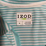 IZOD  Golf Polo Shirt Womens Medium Comfort Stretch Breathable Light Photo 1