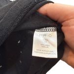 IRO Size S Clara Thrashed Boxy Crop Tee Shirt Black 100% Linen Grunge Rocker Emo Photo 4