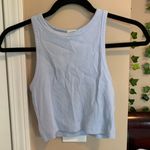 H&M Light Blue Crop Top Tank Photo 0