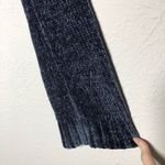 American Eagle Navy Chenille Peplum Hem Sweater Photo 6