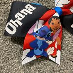 Disney 's Stitch - Ohana Means Family Large Hair Bow Photo 1