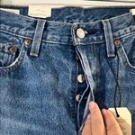 Levi's Women's Straight Leg Jeans in Blue Photo 4