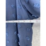 Blooming Jelly  Women's Blouse Short Sleeve Solid Navy Blue Size XXL Trapeze Photo 6