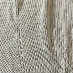 Urban Outfitters Cream Ivory Ribbed Knit Chunky Oversized V Neck Sweater Small Photo 1