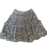 Sienna Sky  M black  and white flower patterned pull on skirt NWOT‎ Photo 6