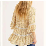 Free People  Talk About It Tunic Floral Mini Dress small Photo 3