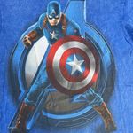 Marvel Captain America Avengers Blue Unisex T-shirt  Photo 1