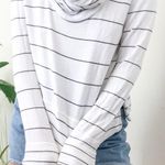 Lou & grey Super Soft Cowl Neck Semi Crop Pullover Sweater Photo 0