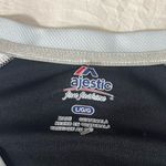 Majestic  Raiders Black and Gray V-Neck Jersey Size Large‎ Photo 1