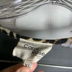 Carol Rose  Black/Brown Cheetah Print 3/4 Sleeve Blouse XL Photo 1