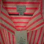 A New Day  Women’s Bright Pink Striped Shirt Photo 1