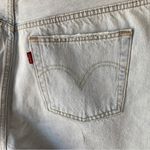 Levi's 501 Original Fit High Rise Cutoff Raw Hem Light Wash Shorts in Ojai Lake Photo 12