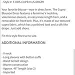 Everlane  The Cupro Blouson Dress Textured Coal Black NEW Photo 5