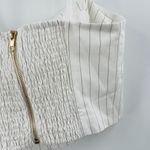 Walter Baker Tank Size Small Crop Chicago Pin Stripe NWT White Designer Luxury Photo 10