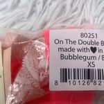 Free People x We Are HAH On the Double Bralette in Bubble Gum Pink XS NWT Photo 6