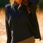 Free People Movement Black Can’t Handle This Turtleneck Ribbed Shirt Size M Size M Photo 0