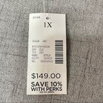 Catherines  Blazer Jacket with Lace Floral Design Black Gray NWT Photo 8