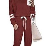 Women’s Loungewear Sweatsuit Sets Red Size L Photo 1