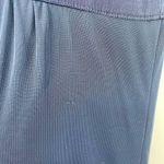 Adrianna Papell Formal Lace Maxi Dress Flowy Chiffon Sleeveless Navy Blue US 2 Photo 8