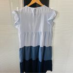 SheIn Blue Striped Dress Photo 2