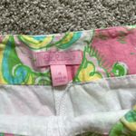 Lilly Pulitzer  Green and Pink A-Line skort Photo 5