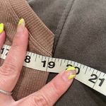 Athleta  Brown Tank Metallic Knit Racerback Top Size Large Photo 7