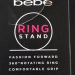 Bebe New  Cell phone Crystals Ring Stand Photo 1