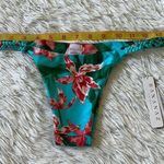 Bananaz Swimwear Brazilian Love Collection side braid floral bikini bottom Large Size undefined Photo 3