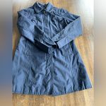 Eddie Bauer  Navy Christine Trench Coat - Size XS Photo 9