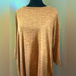 Riah Fashion Orange Hacci Sweater Knit Dress, Pockets, Size XL Photo 1