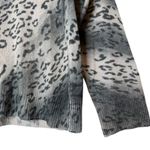 360 Cashmere Skull Cashmere / Roxie Leopard Sweater size Large Photo 2