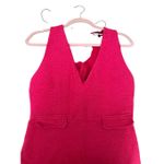 ZARA  SHORT TEXTURED WEAVE JUMPSUIT FUCHSIA Medium Photo 8