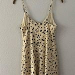 ASTR The Label Cowl Slip Dress Cream Animal Print NWOT Photo 3